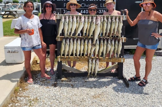 Fishing in Sheffield Lake, Ohio