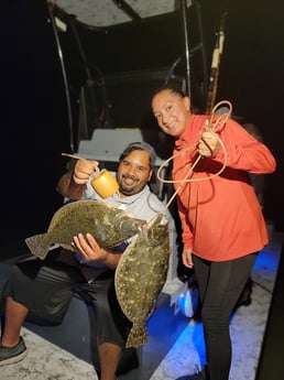 Flounder Fishing in Rio Hondo, Texas