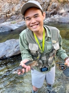 Fishing in Hume, California