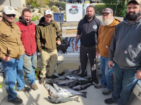 Fishing in Wyandotte, Michigan