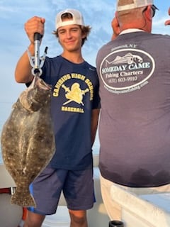 Fishing in Hampton Bays, New York