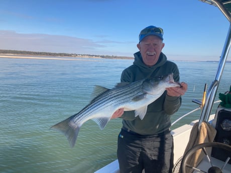 Striped Bass Fishing in Pottsboro, Texas