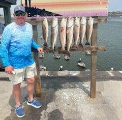Fishing in Rockport, Texas