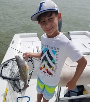 Redfish fishing in San Leon, Texas