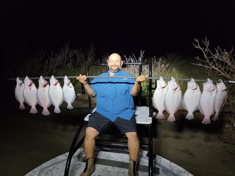 Flounder Fishing in Rio Hondo, Texas