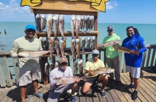 Black Drum, Redfish Fishing in Port Isabel, Texas