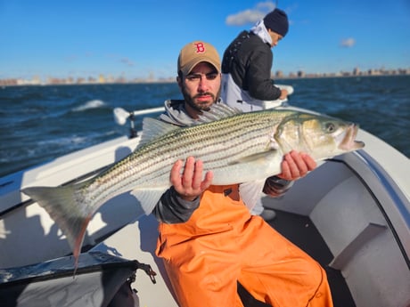 Fishing in Howard Beach, New York