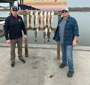 Fishing in Rockport, Texas