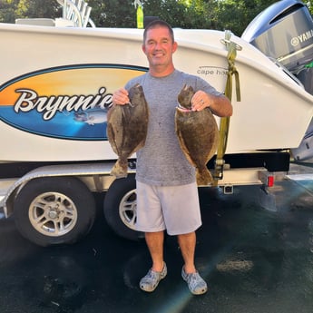 Flounder fishing in Stone Harbor, New Jersey