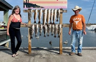 Fishing in Rockport, Texas