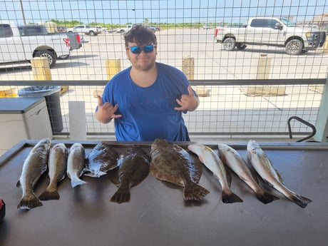 Flounder, Speckled Trout Fishing in Matagorda, Texas