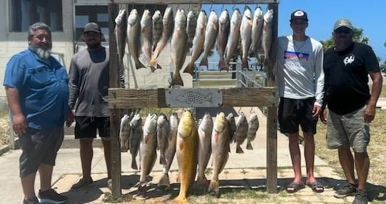 Black Drum, Redfish Fishing in Port Aransas, Texas