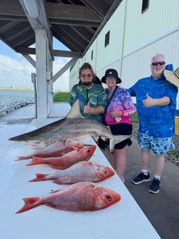 Fishing in Lake Jackson, Texas