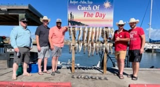 Fishing in Rockport, Texas
