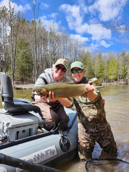 Fishing in Thompsonville, Michigan