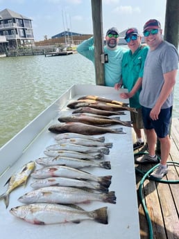 Fishing in Port O&#039;Connor, Texas