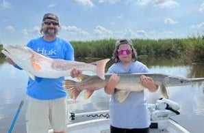 Alligator Gar, Redfish Fishing in New Orleans, Louisiana