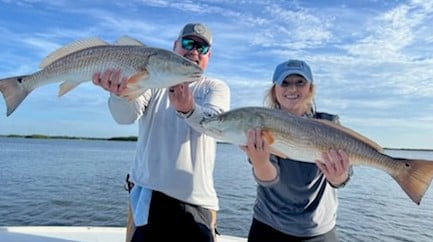 Redfish fishing in Placida, Florida