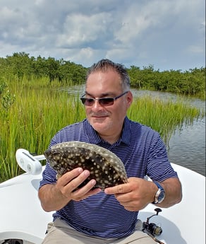 Flounder fishing in St. Augustine, Florida