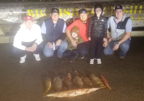 Alligator Gar, Carp Fishing in Livingston, Texas