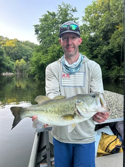 Fishing in Aquilla, Texas