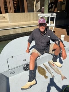 Fishing in Port O&#039;Connor, Texas