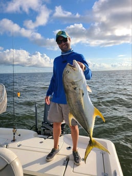 Jack Crevalle fishing in Yscloskey, Louisiana