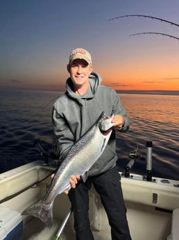 Fishing in Wyandotte, Michigan