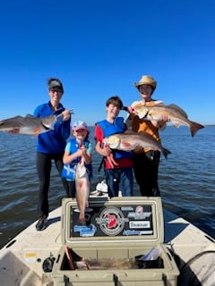 Redfish Fishing in Saint Bernard, Louisiana