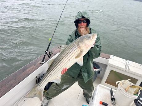Fishing in Keyport, New Jersey