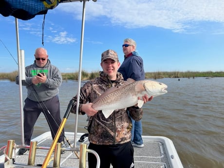 Redfish Fishing in Buras, Louisiana