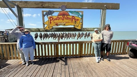Fishing in South Padre Island, Texas
