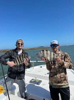 Redfish fishing in Johns Island, South Carolina