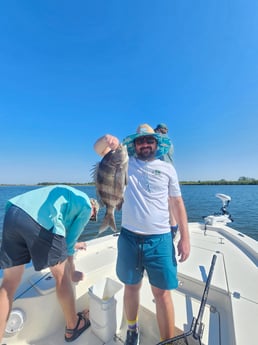 Sheepshead Fishing in Slidell, Louisiana