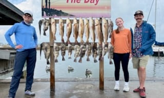 Fishing in Rockport, Texas