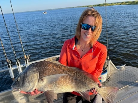 Black Drum Fishing in New Orleans, Louisiana