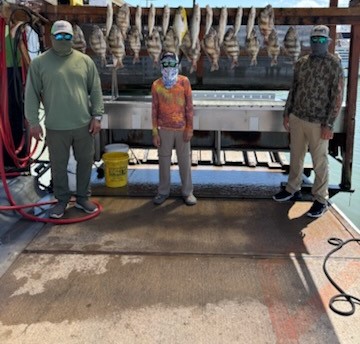 Fishing in Port Isabel, Texas