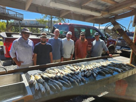 Fishing in Yscloskey, Louisiana
