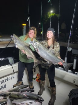 Fishing in Wyandotte, Michigan