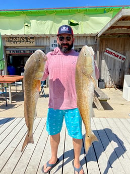 Redfish Fishing in Surfside Beach, Texas