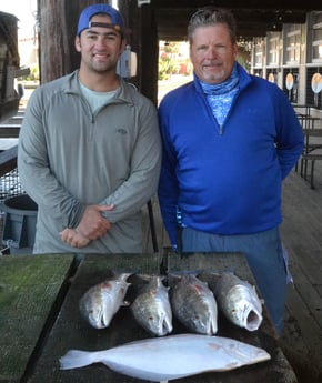 Flounder, Redfish fishing in Galveston, Texas