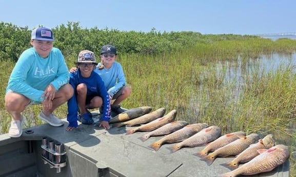 Redfish Fishing in Aransas Pass, Texas