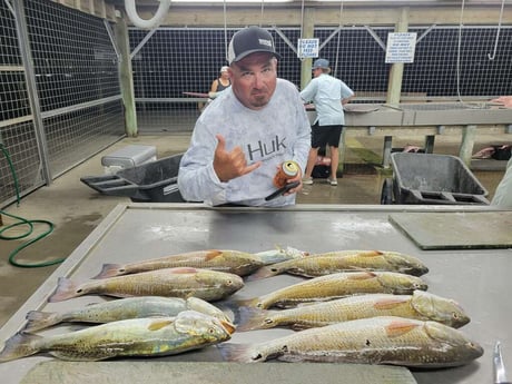 Redfish, Speckled Trout / Spotted Seatrout fishing in Matagorda, Texas