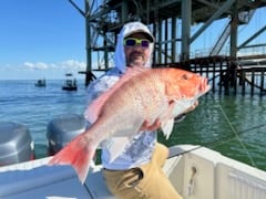 Fishing in Fort Morgan, Alabama