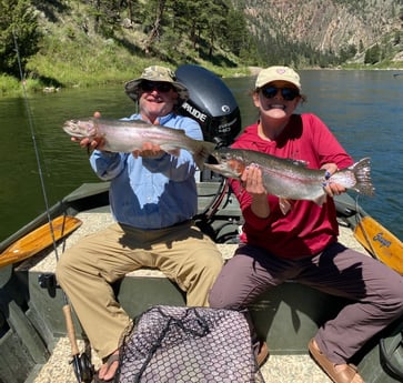 Rainbow Trout fishing in Deer Lodge, Montana
