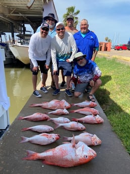 Red Snapper fishing in Surfside Beach, Texas