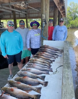 Fishing in Delacroix, Louisiana