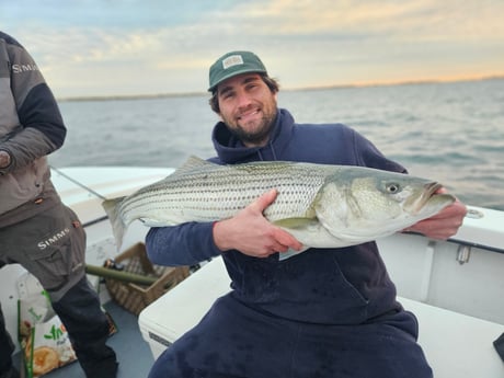 Fishing in Howard Beach, New York
