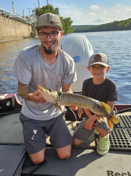 Fishing in Mosinee, Wisconsin