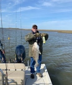 Black Drum Fishing in Freeport, Texas